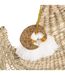 Décoration Murale Éventail Wonderfly 58cm Beige-2