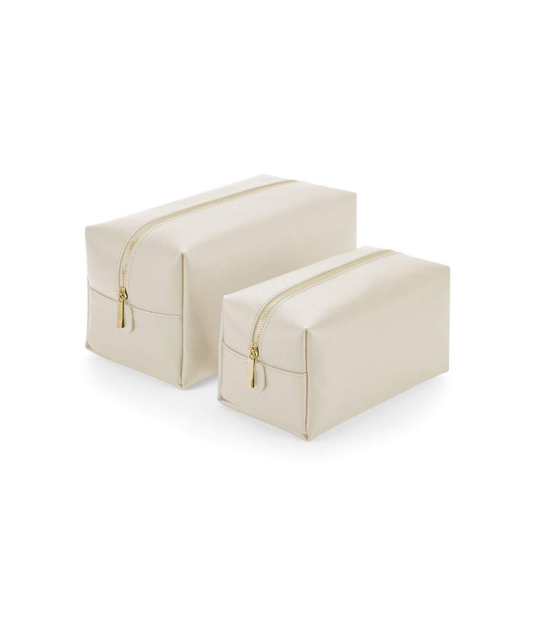 Trousse de toilette 28 cm x 14 cm x 14 cm blanc cassé Bagbase-1