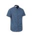 Mountain Warehouse Mens Wave Short-Sleeved Shirt (Navy) - UTMW404
