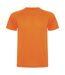 T-shirt montecarlo homme orange fluo Roly