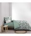 Parure de Lit 3 Pièces Eldorado 240x220cm Vert-3