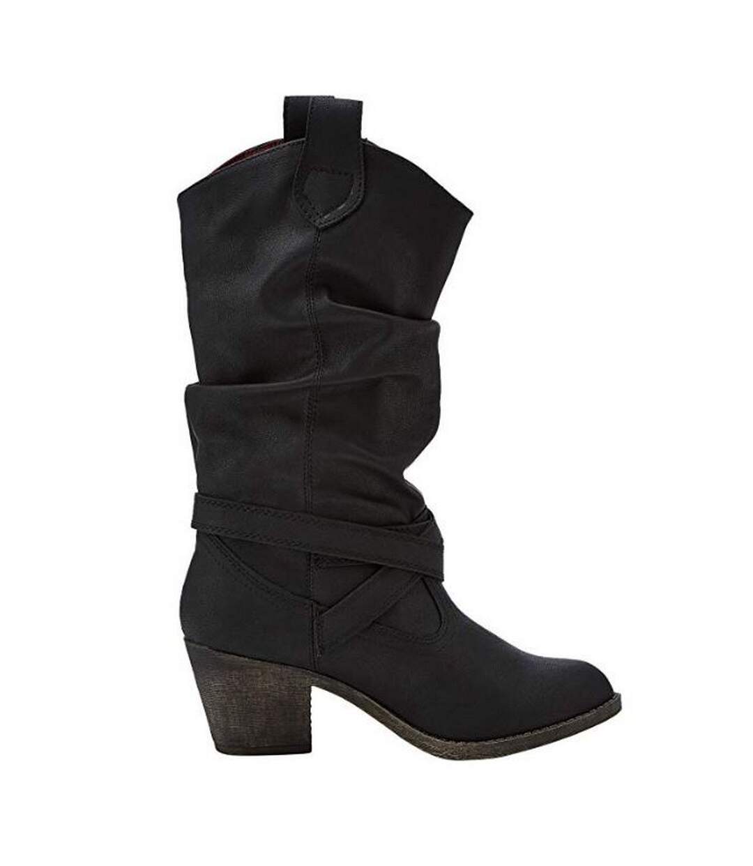 Bottes Cowboy Sidestep Femme Noir Rocket Dog-1