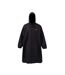 Womens/ladies Oversized Waterproof Jacket Black Gelert-1