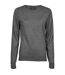 Sweat Femme Gris Chiné Tee Jays-1