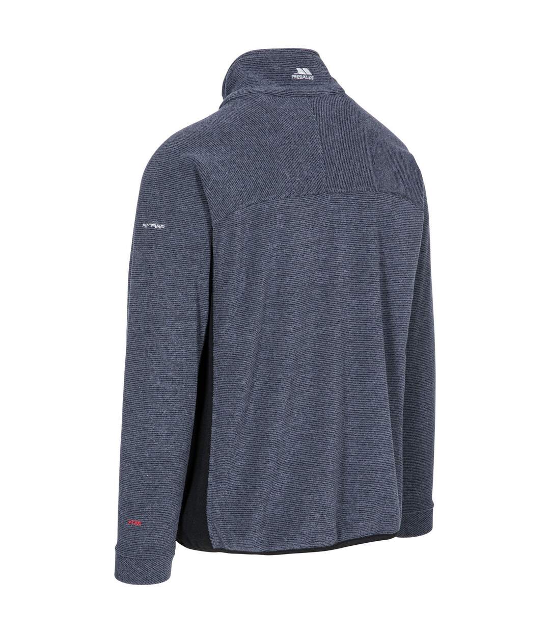 Veste Polaire Jynx Homme Bleu Marine Blanc Trespass-4