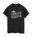 Disney Womens/Ladies Lilo & Stitch Jolly Chilling Vibes Cotton Boyfriend T-Shirt (Noir) - UTBI30676-1
