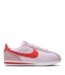 Womens/ladies Cortez Suede Trainers Pink Foam Nike-1