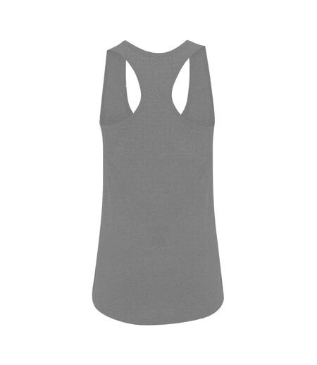 TriDri Womens/Ladies Laser Cut Sleeveless Vest (Silver Melange) - UTRW6279