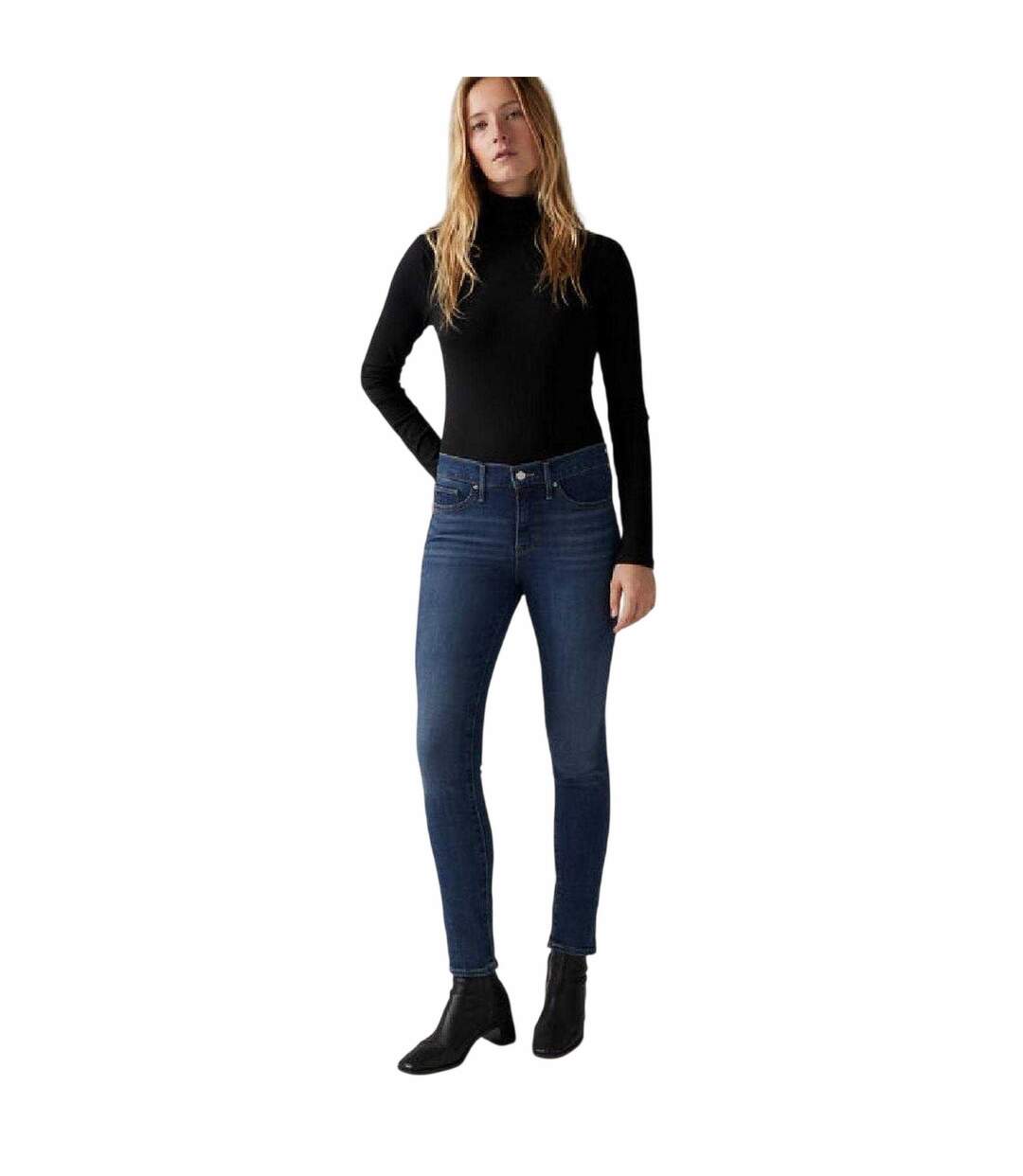 Jean Shaping Femme Bleu Levis-4
