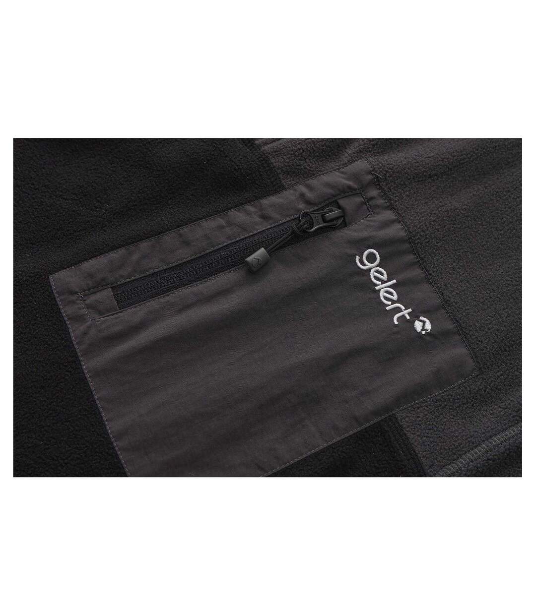 Haut Polaire Motif/style Lisse Homme Noir Gelert-4