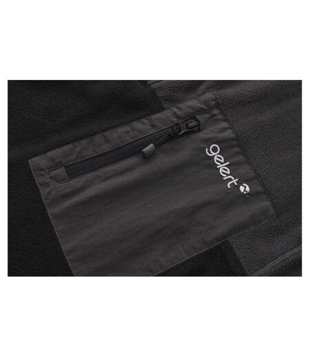 Haut Polaire Motif/style Lisse Homme Noir Gelert