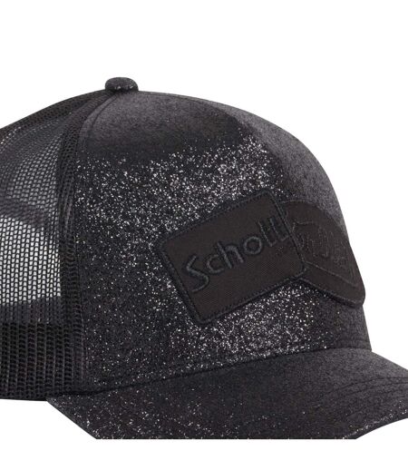 Casquette trucker avec filet et paillettes Schott Glitter Vondutch