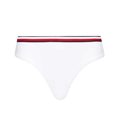 Bas De Maillot De Bain Motif/style Rayures Contrastées Femme Blanc Tommy Hilfiger