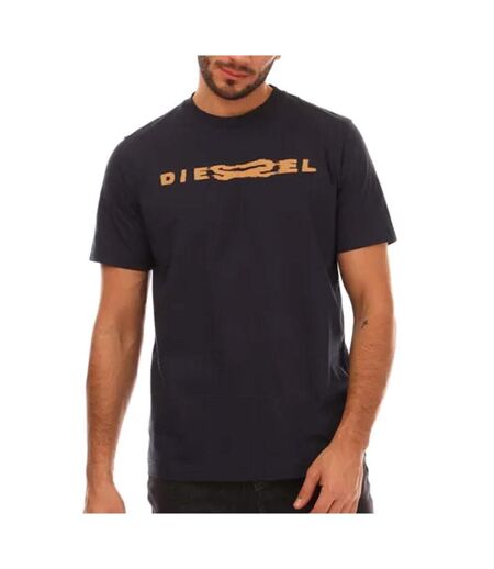 T-shirt Noir Homme Diesel Maglietta - L