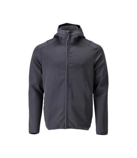 Mens Customised Hooded Fleece Jacket Dark Navy Mascot
