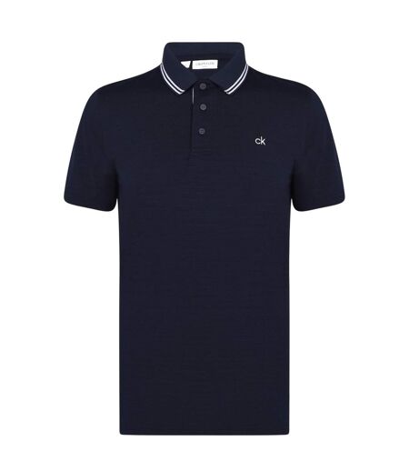 Polo Broadway Homme Bleu Marine Chiné Calvin Klein