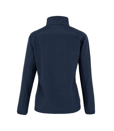Veste Softshell Femme Bleu Marine Result Genuine Recycled