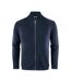 Mens Ashland Knitted Cardigan Navy James Harvest-1