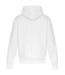 Unisex adult signature heavyweight hoodie white Awdis-2