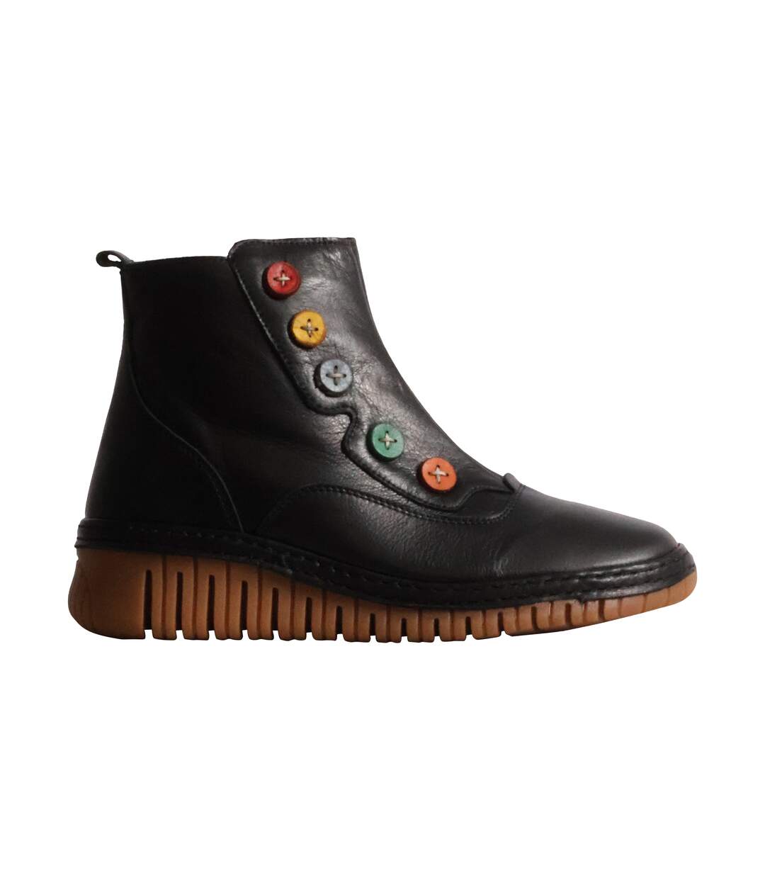 Bottines Cuir The Divine Factory Alénoa-2