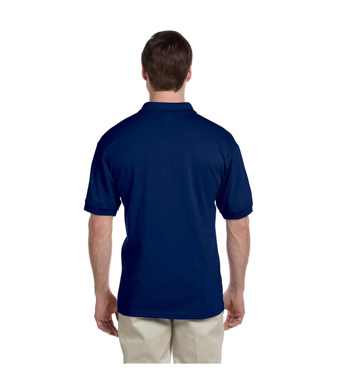 Polo Adulte Bleu Marine Gildan-3
