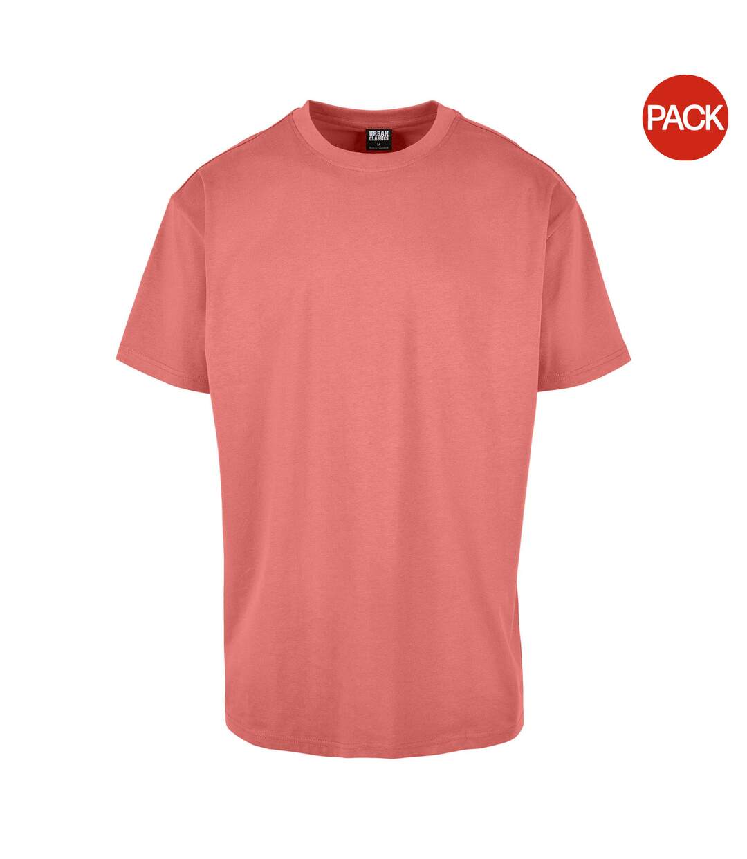 T-shirts Homme Rose Pâle Urban Classics-1