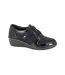 Womens/ladies Casual Shoes Black Boulevard-1