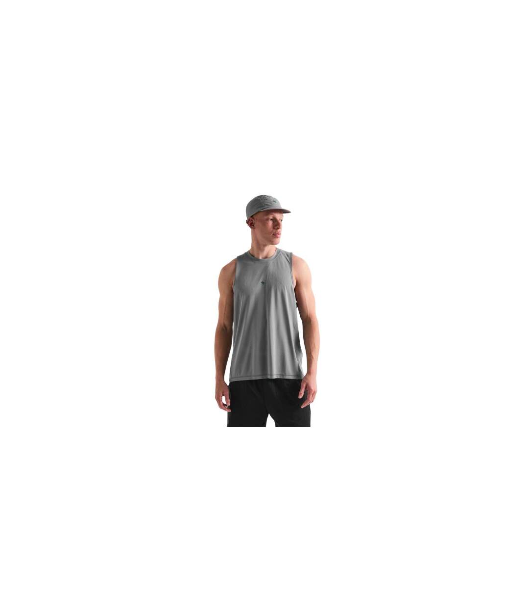 Mens 247 Sleeveless Tank Top Graphite Grey Represent-1