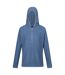Regatta Womens/Ladies Warriewood Microfleece Half Zip Hoodie (Coronet Blue) - UTRG9718