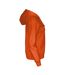 Cottover Womens/Ladies Full Zip Hoodie (Orange) - UTUB659