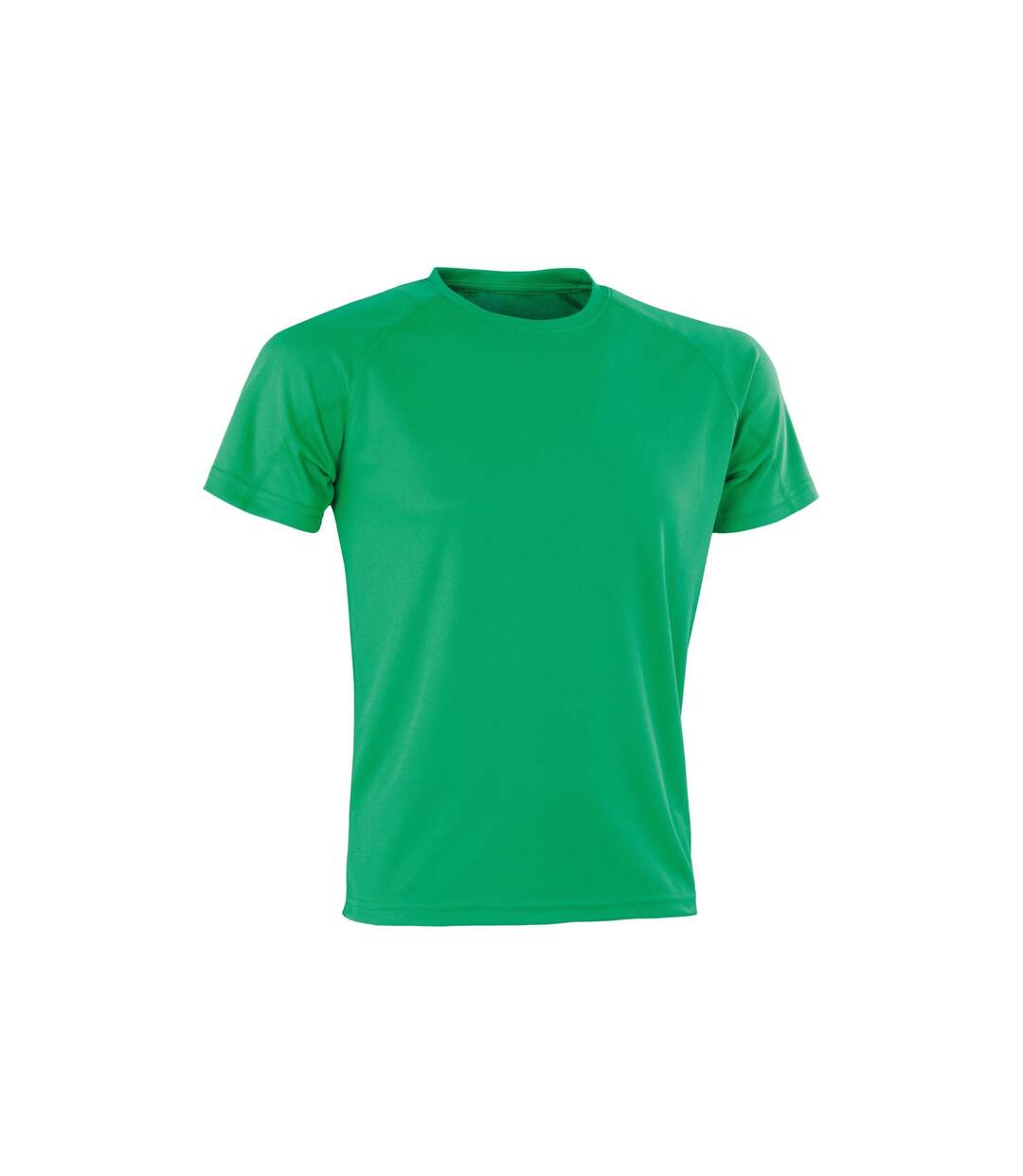 T-shirt impact aircool mixte vert vif Spiro