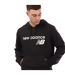 Sweat À Capuche Avec Cordons Homme Noir New Balance-3