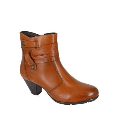 Bottines claretta femme brun clair Cipriata