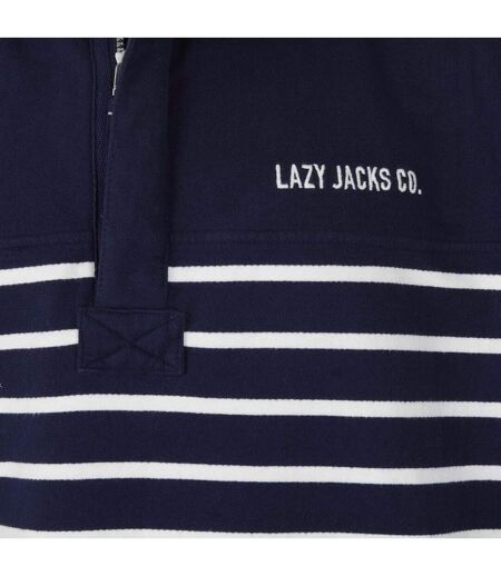 Sweat Homme Bleu Mer Lazy Jacks