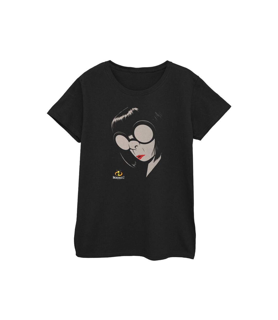 Disney T-shirt en coton Edna - Femmes/Ladies Les Incroyables (Noir) - UTBI48195-1