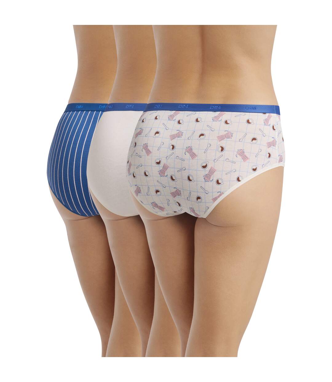 Lot de 3 Shorties Coton Les Pockets Coton-2