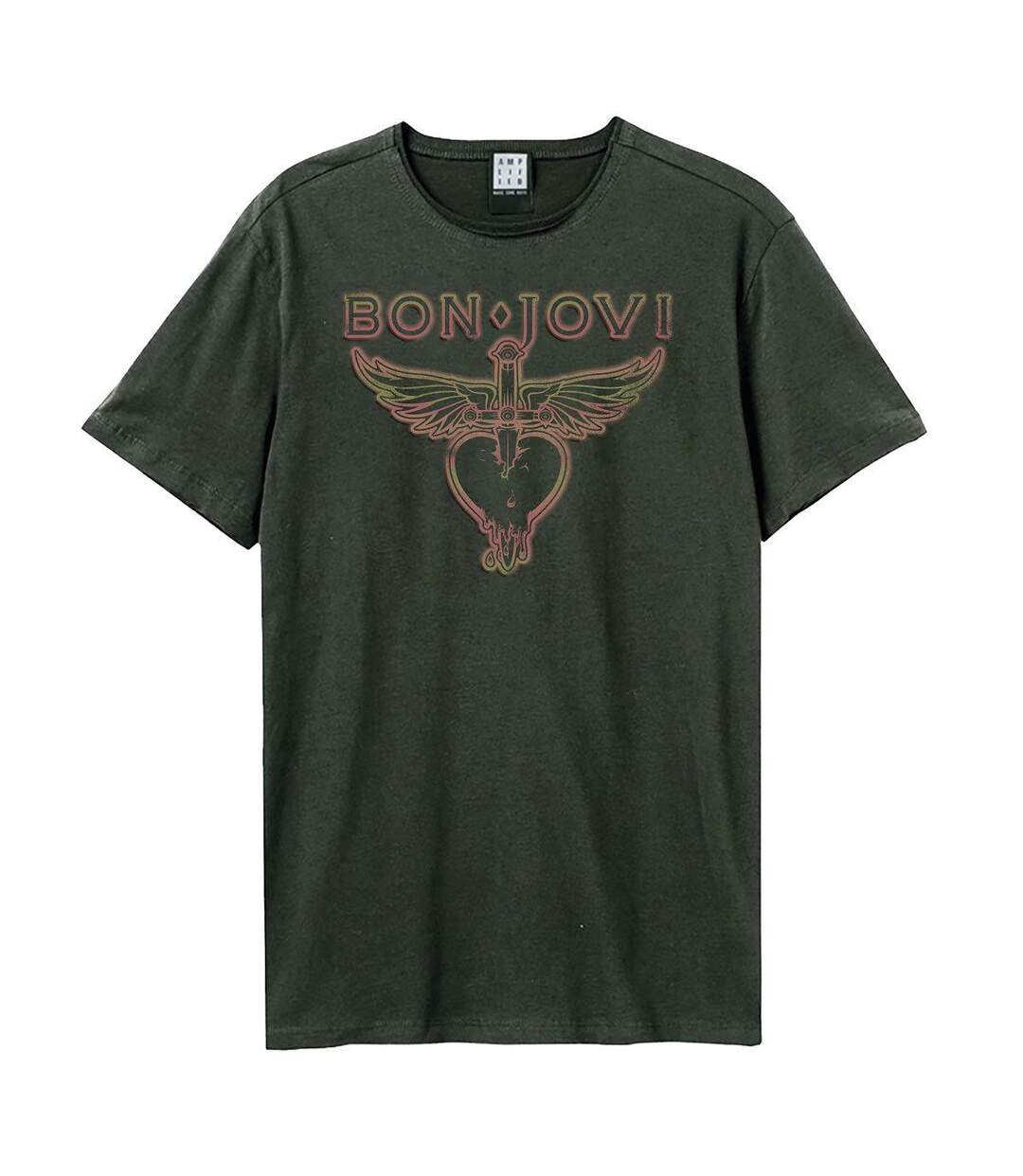 T-shirt Hold On Adulte Charbon Amplified-1