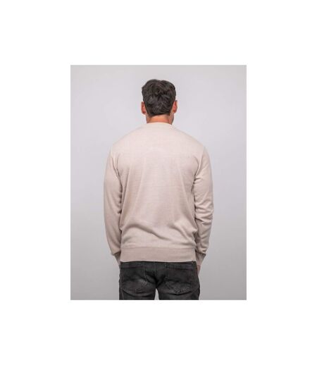 Pull fin col rond jacquard LORANCH