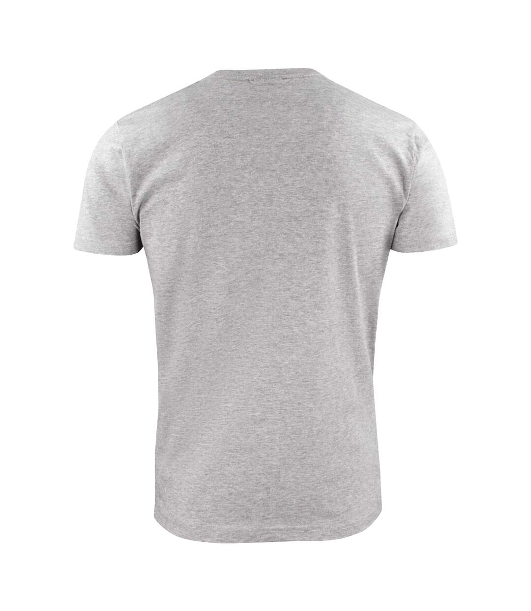 Unisex Adult Heavier Pro T-shirt Grey Melange Printer-2