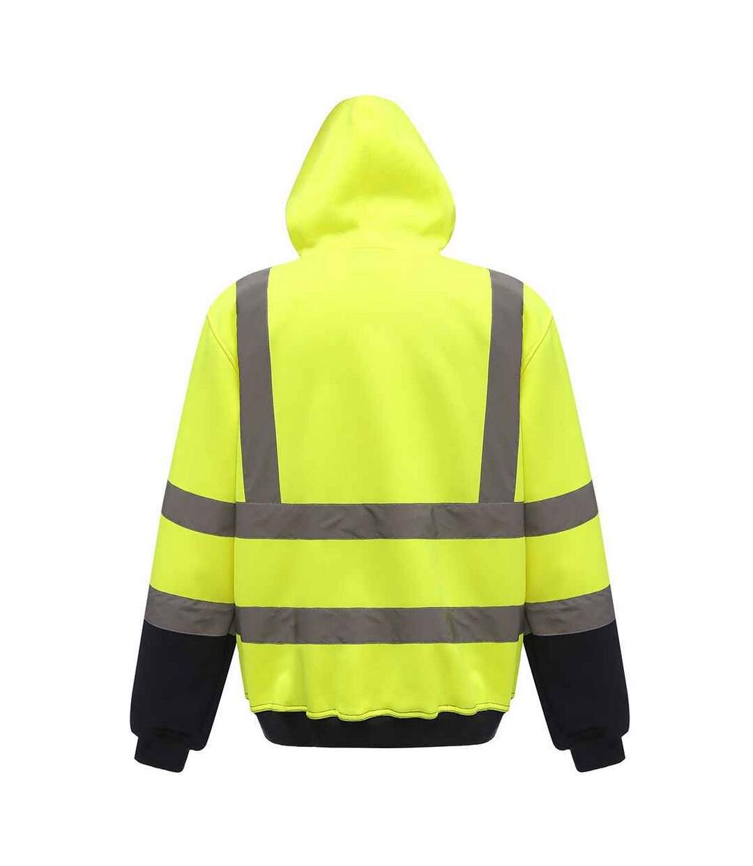 Yoko Mens Hi-Vis Hoodie (Jaune/Marine) - UTPC5668-2