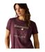 T-shirt Filandra Vx Dolomites Femme Pourpre Regatta-4