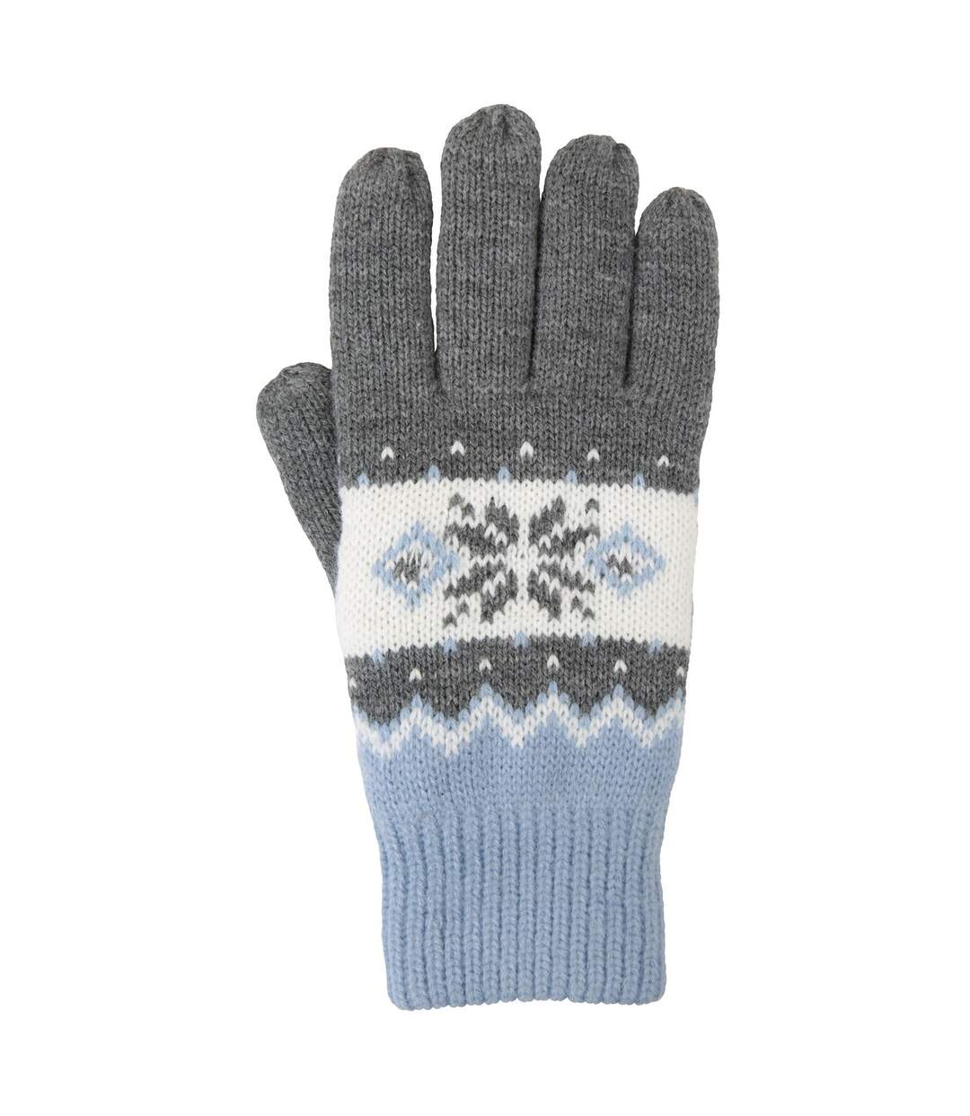 Gants femme taille unique gris Mountain Warehouse-1