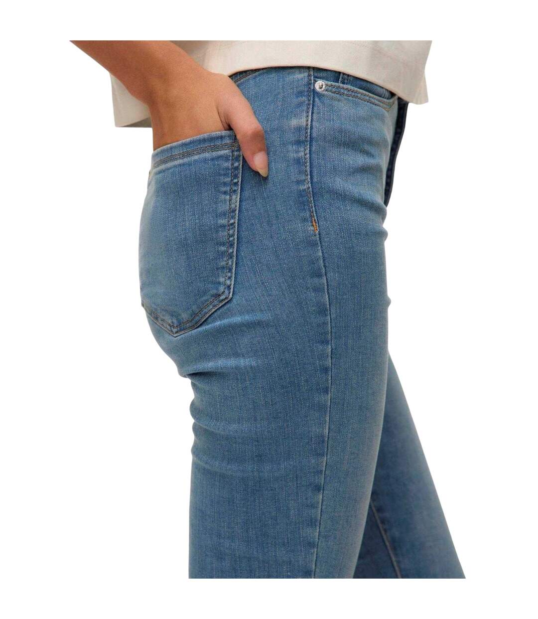 Jean Sophia Femme Bleu Clair Vero Moda-4