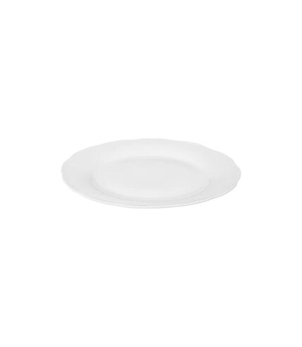 Lot de 6 Assiettes Plate Alma 26cm Blanc