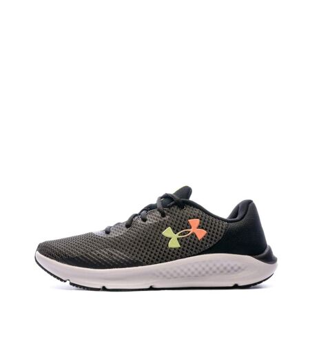 Chaussures de running gris foncé under armour charged pursuit 3