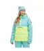 Blouson De Ski Motif Bloc De Couleurs Femme Bleu Vert O´Neill-1