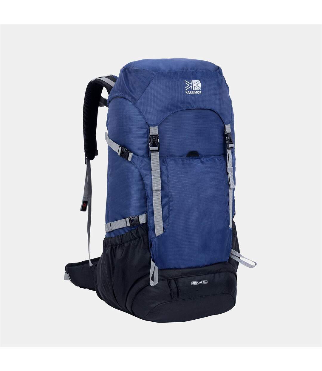 Bobcat Logo Hiking 65l Rucksack One Size Navy Karrimor-2