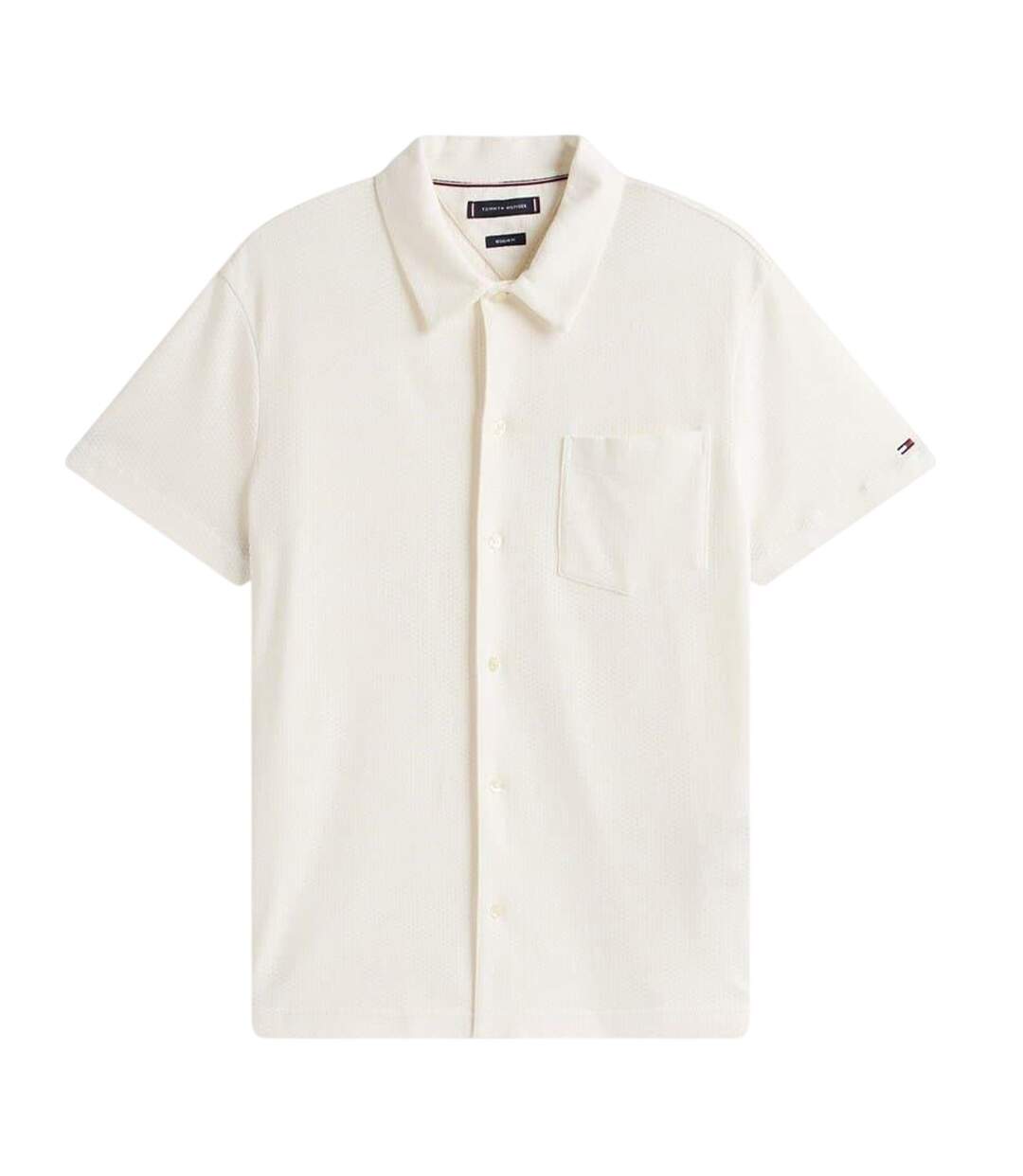 Chemise Motif/style Quadrillage Homme Blanc Cassé Tommy Hilfiger-2
