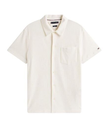 Chemise Motif/style Quadrillage Homme Blanc Cassé Tommy Hilfiger