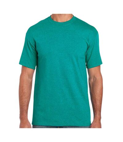 Mens heavy cotton t-shirt antique jade dome Gildan